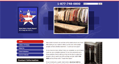 Desktop Screenshot of abclosets.com